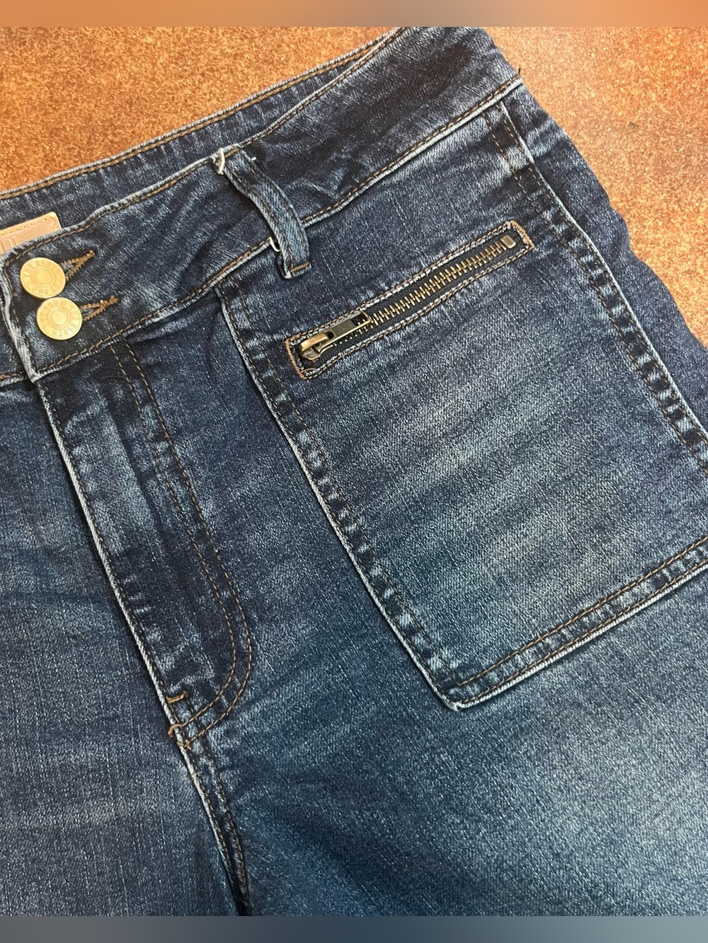 KUT Meg Women’s Jeans in Dark Blue - Picture 5 of 10